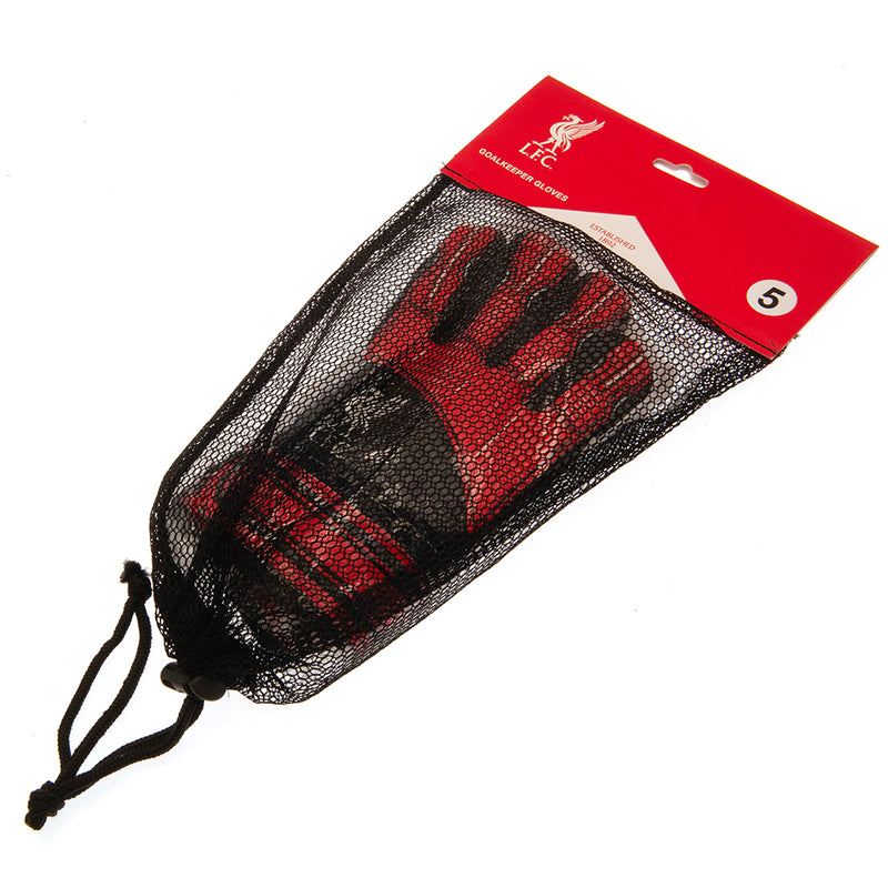 Liverpool FC Delta Goalkeeper Gloves Kids