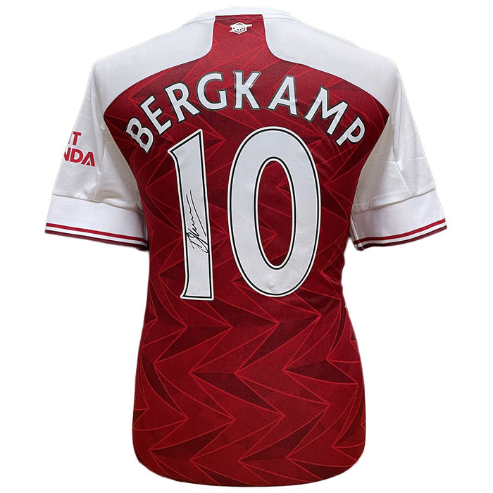 Arsenal FC Bergkamp Signed Shirt