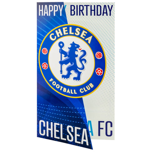Chelsea FC Crest Birthday Card