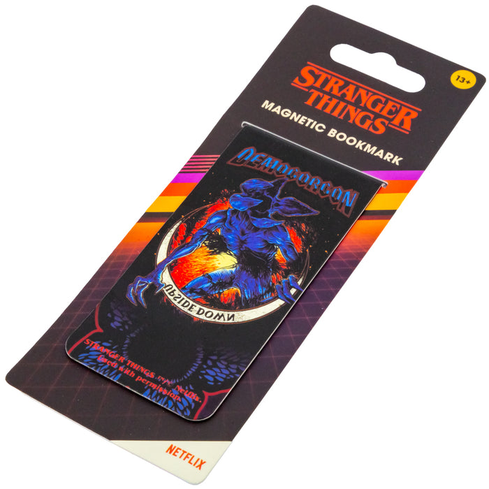 Stranger Things Magnetic Bookmark