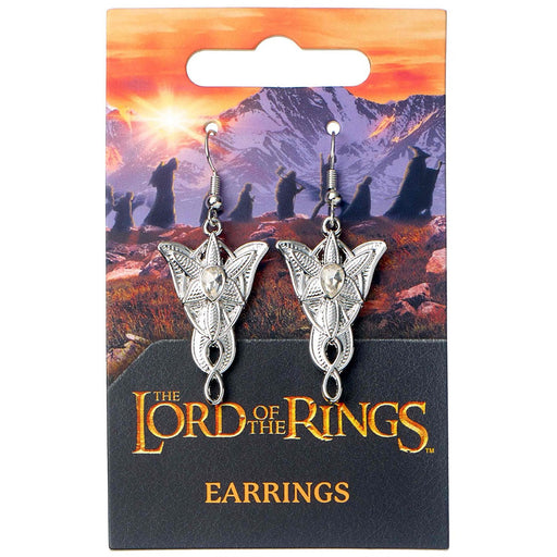 The Lord Of The Rings Silver Plated Earrings Evenstar