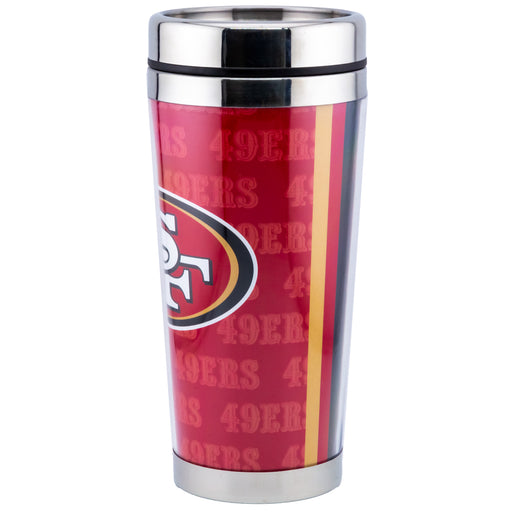 San Francisco 49ers Full Wrap Travel Mug