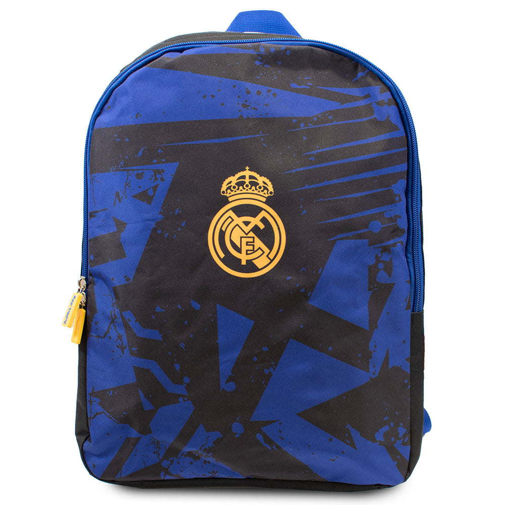 Sac à Dos Scolaire Real Madrid Officiel - 3 Compartiments, Dos Rembourré (collection Licence)