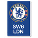 Chelsea FC Portrait LED Crest Sign