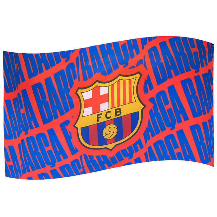 FC Barcelona Barca Flag