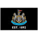 Newcastle United FC Established Flag