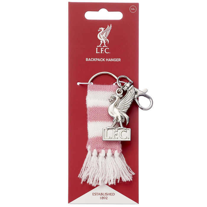 Liverpool FC Pink Bar Scarf Bag Charm