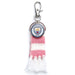 Manchester City FC Pink Bar Scarf Bag Charm