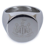 Newcastle United FC Round Signet Ring Small