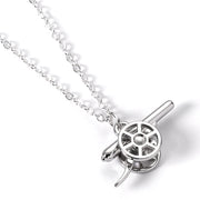 Arsenal FC Silver Finish Cannon Necklace