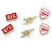 Arsenal FC Stud Earring Set
