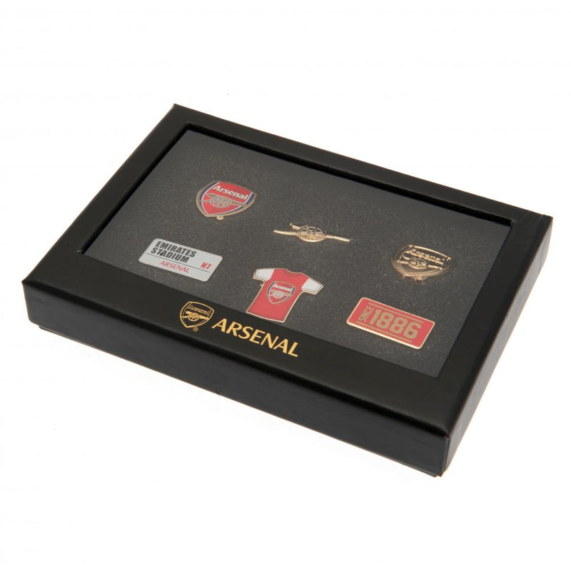 Arsenal FC 6pc Badge Set