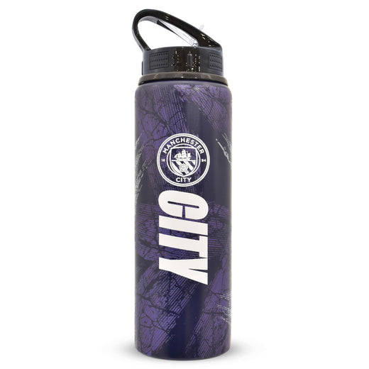Manchester City FC HD Printed Aluminium Drinks Bottle