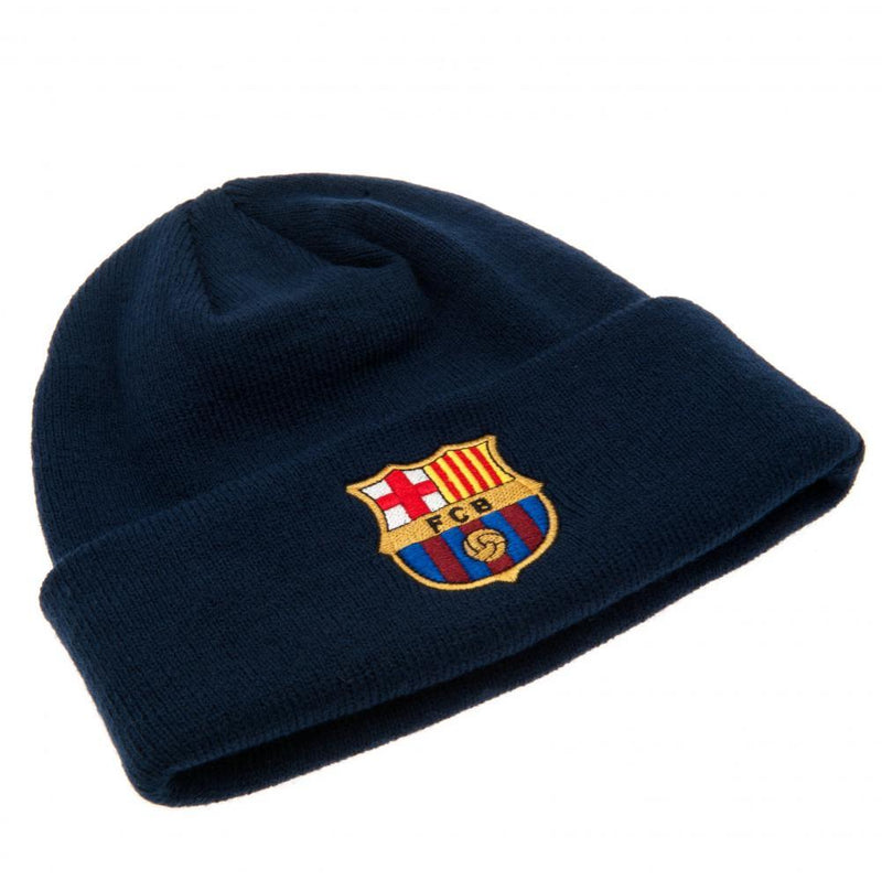 FC Barcelona Navy Cuff Beanie