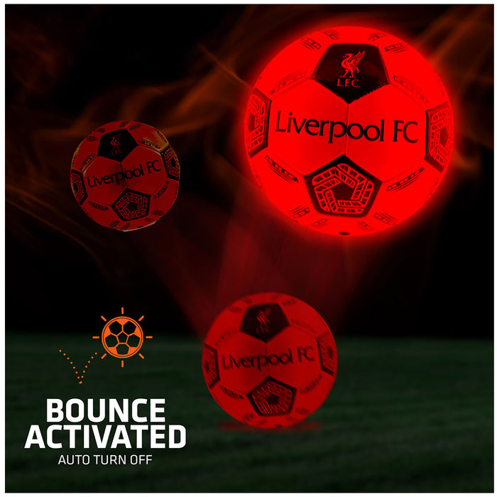 Liverpool FC LED Glow Football
