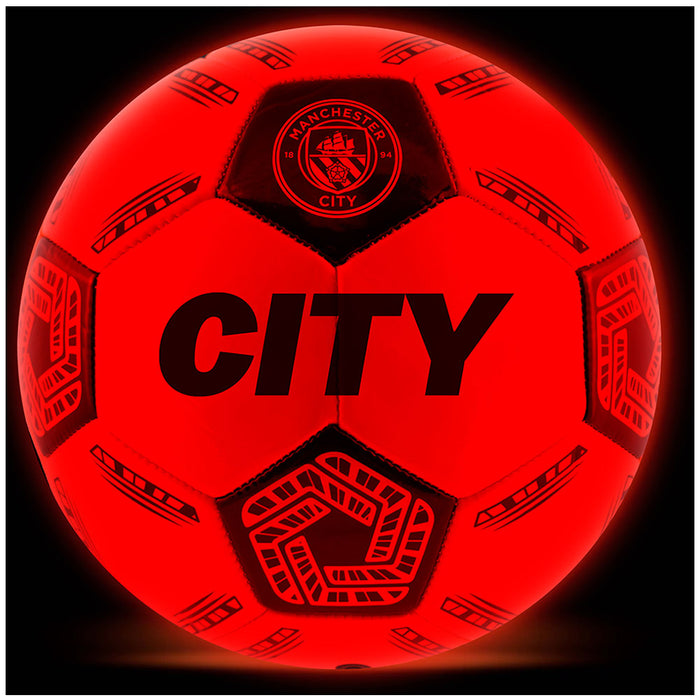 Manchester City FC LED Glow Football