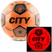 Manchester City FC LED Glow Football