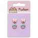 Pusheen Gold Plated Bow Drop Earrings
