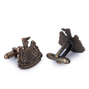 Newcastle United FC Antique Gold Cufflinks