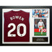 West Ham United FC Bowen Signed Shirt (Framed)