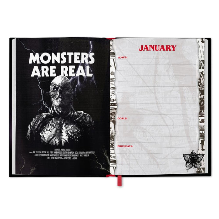 Stranger Things Calendar & Diary Gift Box 2026