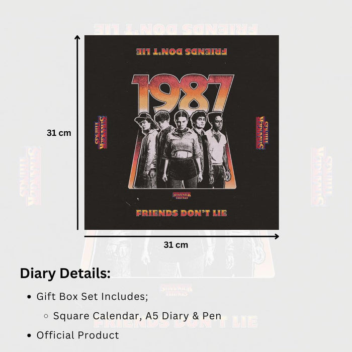Stranger Things Calendar & Diary Gift Box 2026