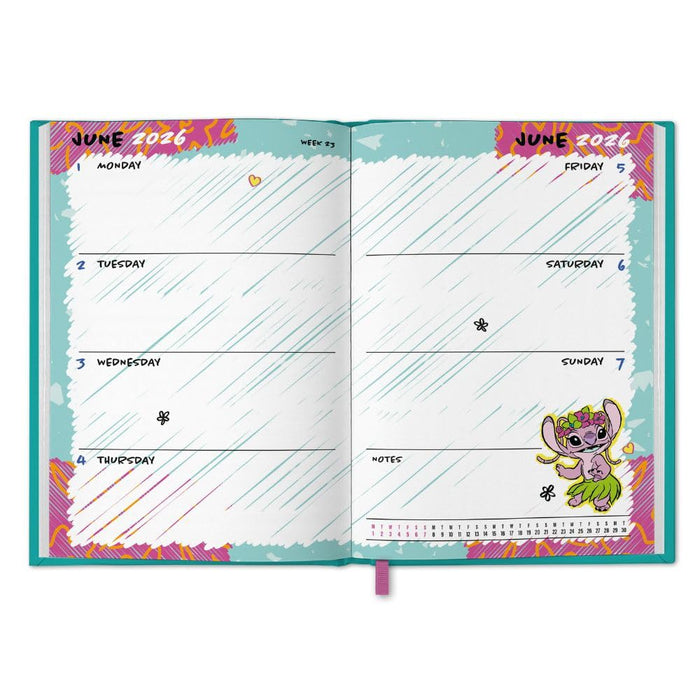 Lilo & Stitch A5 Diary 2026