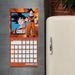 Dragon Ball Z Square Calendar 2026