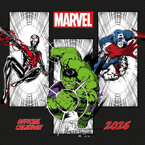 Marvel Comics Square Calendar 2026