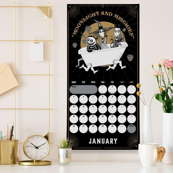 The Nightmare Before Christmas Square Calendar 2026