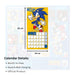 Sonic The Hedgehog Square Calendar 2026