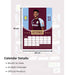 Aston Villa FC A3 Calendar 2026