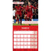 Liverpool FC Legends Square Calendar 2026