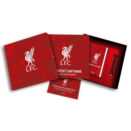 Liverpool FC Calendar & Diary Musical Gift Box 2026