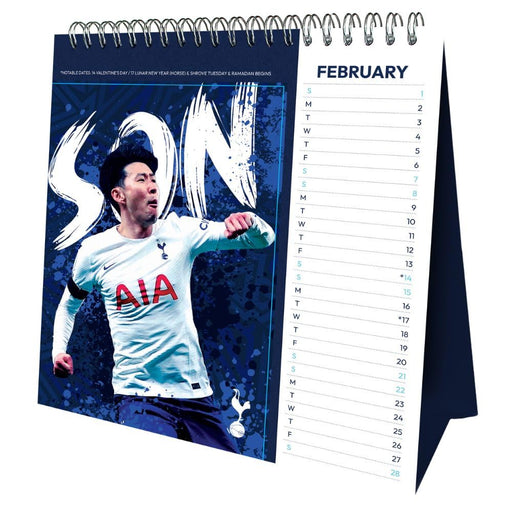 Tottenham Hotspur FC Desktop Calendar 2026