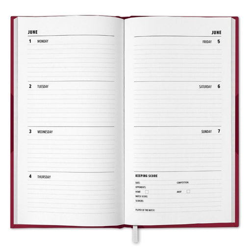 West Ham United FC Slim Diary 2026