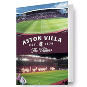 Aston Villa FC 3D Lenticular Birthday Card