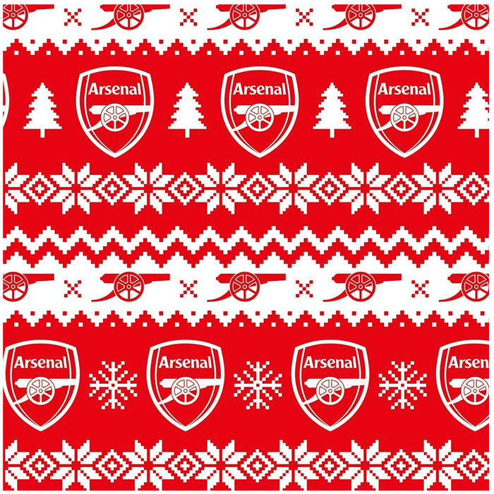 Arsenal FC Christmas Gift Wrap