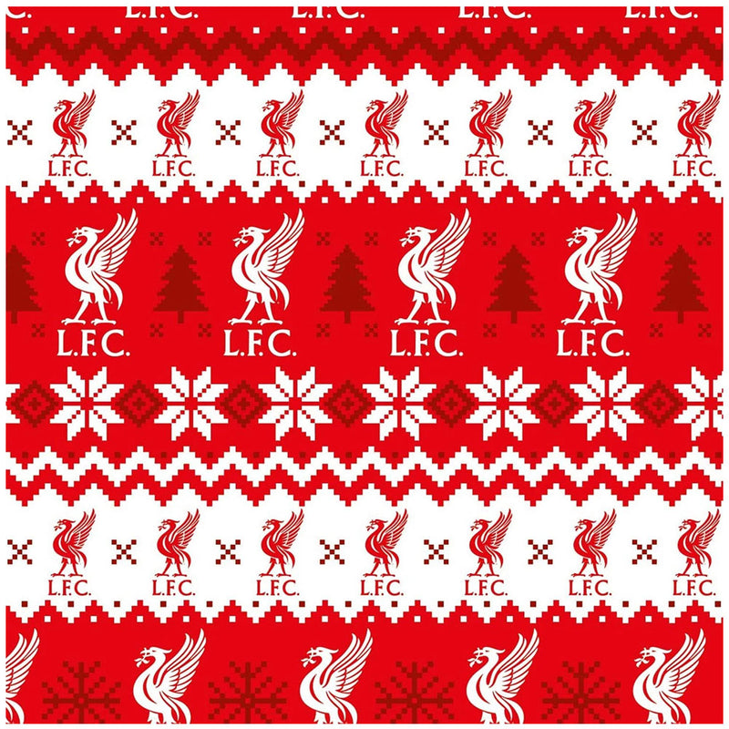 Liverpool FC Christmas Gift Wrap