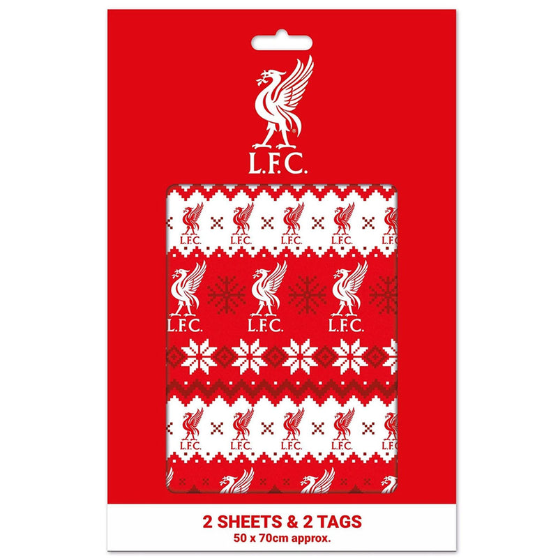 Liverpool FC Christmas Gift Wrap
