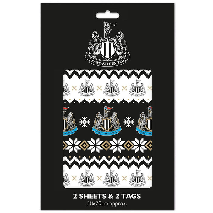 Newcastle United FC Christmas Gift Wrap