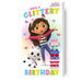 Gabby's Dollhouse Glittery Birthday Card