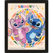 Lilo & Stitch Groovy Framed 3D Picture