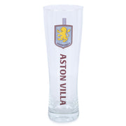 Aston Villa FC Tall Beer Glass