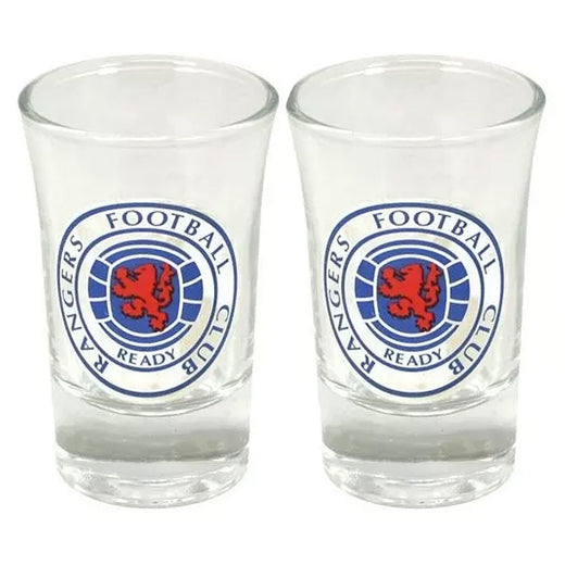 Rangers FC 2pk Shot Glass Set