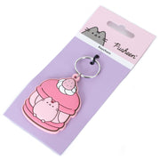 Pusheen Strawberry PVC Keyring