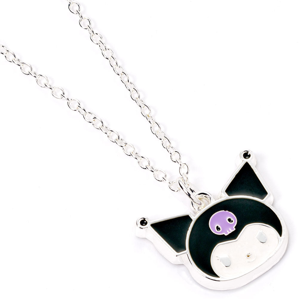Kuromi Silver Plated Necklace