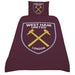West Ham United FC Crest Single Duvet Set