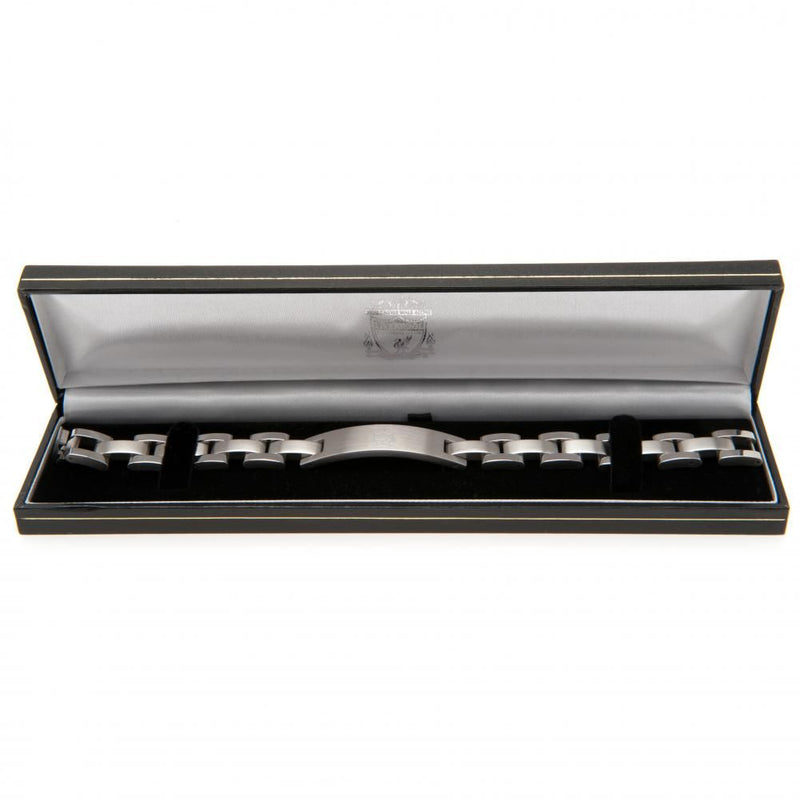 Liverpool FC Crest Stainless Steel Bracelet