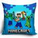 Minecraft Characters Velvet Feel Cushion